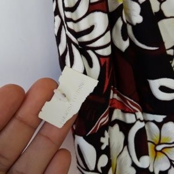 NWT Beautiful Asymmetrical Floral Slip Dress - Picture 8 of 8